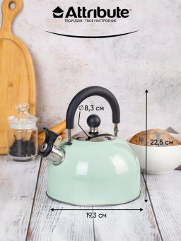 Чайник наплитный VELVET 2.5л со свистком - Attribute фото 17