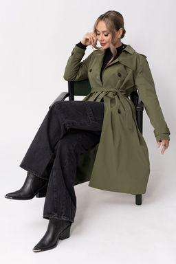 Плащ Golden Valley 7105-1 зеленый  фото 3