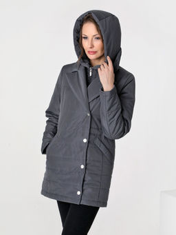 23339 Куртка графитовый - Dizzyway фото 6