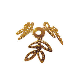 Zlatka Розетка для бус DC-006 15 мм 2 мм 50 шт СК/Распродажа №01 под золото