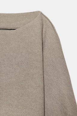 LONG SLEEVE CROP TOP - Zara фото 18