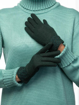 Перчатки жен Labbra LB-PH-76 d.green  фото 5