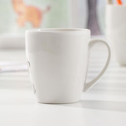 Кружка Кубаньфарфор «Балерина», 240 мл, белая