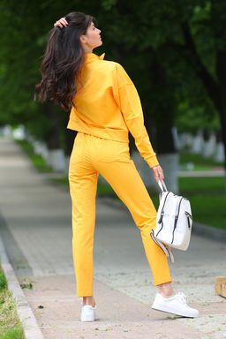 Жакет женский 269L3-14 св.оранжевый - Solo mio фото 6