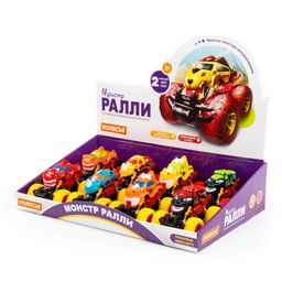 Монстр РАЛЛИ, автомобиль инерционный (со светом и звуком) (дисплей №1) - Полесье фото 2