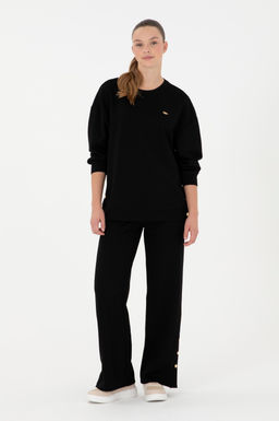 Женский черный свитшот - U.s. polo assn фото 4