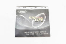 Линзы BIO LIFE PHOTO Ф70 1.56 СЕРЫЙ ДИОПТРИИ: -0.00 - -4.00