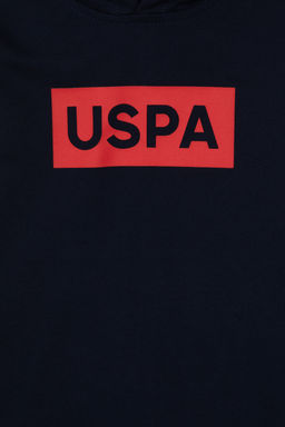 Erkek _ocuk Lacivert Basic Kap__onlu Sweatshirt - U.s. polo assn фото 6
