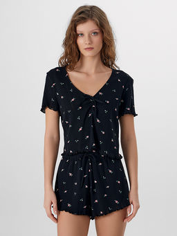 Комплект домашний женский черный