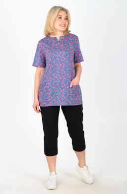 Футболка Кира Ф-105 (46-64) кулирка - Лотос фото 15