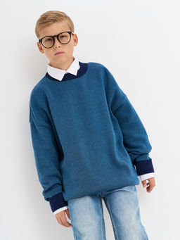 Синий джемпер для мальчика