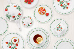 Чайный сервиз Земляничная поляна, 6 персон, 14 предметов - Anna lafarg emily фото 7