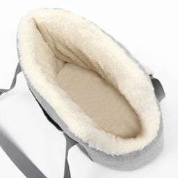 Сумка-переноска утеплённая WARM №1, с карманом, 35 х 16 х 25 см, серая - Пижон фото 7