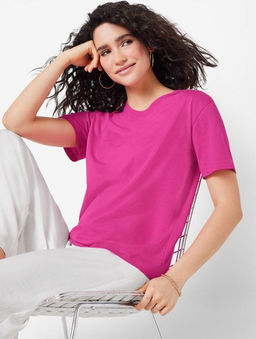 Женская хлопковая футболка ESMARA