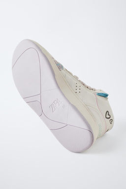 GRAFFITI HIGH-TOP SNEAKERS - Zara фото 7