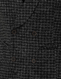 Спортивный жилет приталенного кроя из смесовой шерсти антрацитового цвета - Cacharel фото 7