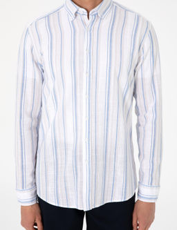 Mavi Regular Fit Uzun Kollu G_mlek - Pierre cardin фото 6