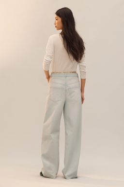 JEANS RECTOS LIMITED EDITION / Azul claro - Zara фото 4