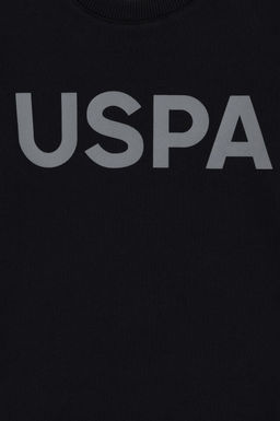 Черный базовый свитшот для мальчика Неожиданная скидка в корзине - U.s. polo assn фото 3