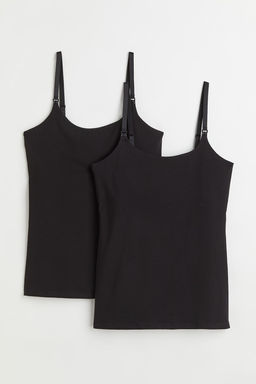 MAMA Pack de 2 tops de lactancia - H&m фото 5