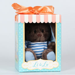 Мягкая игрушка заяц «Lu морячок», 25 см