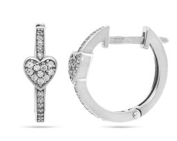 Серьги из серебра куб.циркон., В10-1713
