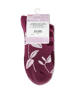 Цена за 2 пары. Носки Удлиненные CONTE Махровые носки COMFORT лиловый - Conte elegant фото 4