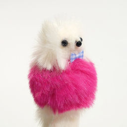 Цена за 5 шт. Мышь из искусственного меха, до 17 см с хвостом, микс цветов - Simaland фото 5