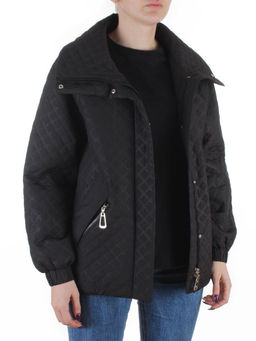 BM8819 BLACK Куртка демисезонная женская (50 гр. синтепон)