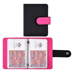 Визитница арт.45954/50 ДЖИНС ГРАФИТ+ДЖИНС МАЛИНОВ.