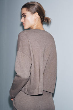 SOFT LONG SLEEVE TOP - Zara фото 3