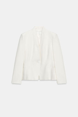 BLAZER ENTALLADA HOMBRERAS / Crudo - Zara фото 8