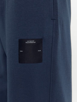 Брюки мужские синие с печатью