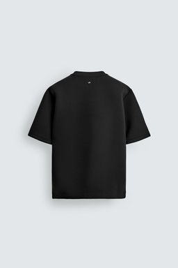 SUDADERA RELAXED FIT T?CNICA / Negro - Zara фото 9