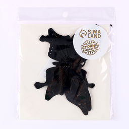 Набор для украшения Бабочки, набор 12 шт, цвет черный - Страна карнавалия фото 5