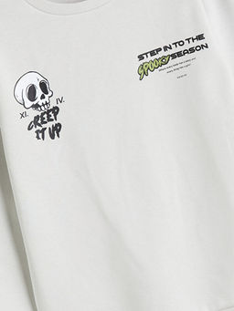 Bisiklet Yaka Erkek ?ocuk Sweatshirt