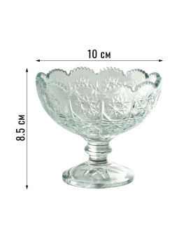 7407-IC7407GCL Креманка FUJIN набор из 6 шт.,160 мл (х4)