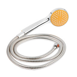 Смеситель для ванны Accoona A7182H, двухрычажный, желтый/хром