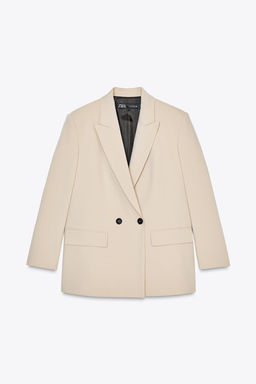 OVERSIZE DOUBLE-BREASTED BLAZER - Zara фото 16
