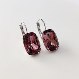 Серьги с чешскими кристаллами