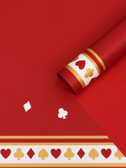 Цена за 20 шт. Пленка для цветов, «Удача», винный, 57×57 см