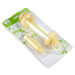 Кондитерский шприц "Партнер" пластмассовый; насадки для крема - 8шт, пластик; в блистере (Китай)