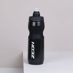 Бутылка для воды велосипедная ZEON WB225 гоночная, антискольз, NEW кэмэлбак, пищевой hi-quality PP, 750ML цвет black/уп100 - Галеонтрейд фото 4