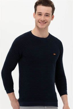 Мужской темно-синий свитер Неожиданная скидка в корзине - U.s. polo assn фото 2