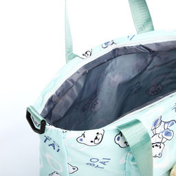 Шопер на молнии, цвет зелёный - Simaland фото 4