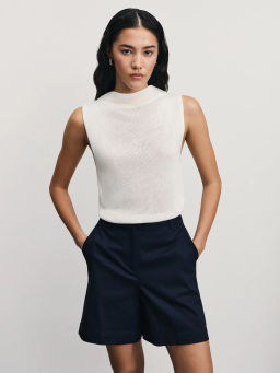 Хлопковые шорты с отворотами / Zarina