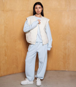 Жилет #КТ750, светло-бежевый - Dommod фото 4