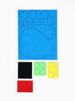 Вышивка по фетру "Слоник"