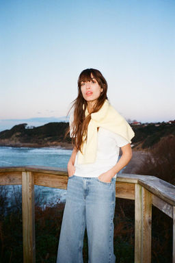 BASIC COTTON T-SHIRT - Zara фото 8