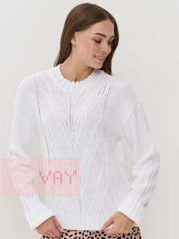 Джемпер женский 5242-41350. 501 белый